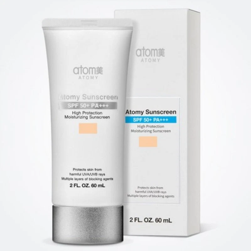 Protector Solar Atomy Beige SPF50+ PA+++ 60ml x 4ea Foto 3 de 4