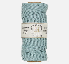 Light BLue Hemp Cord 20 1mm from Hemptique 100 hemp Jewelry Crafts HM50