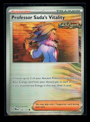 Professor Sada's Vitality (Poke Ball Pattern) Holo Uncommon SV: Prismatic Evolut
