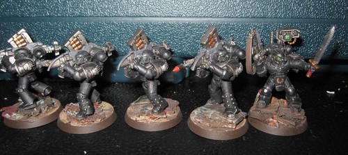 Warhammer 30k/40K Space Marines Iron Hands Missile devastator squad. - Picture 2 of 3