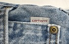 Carhartt Men's Blue Denim Light Wash 5-Pocket Design Straight Jeans — photo 8