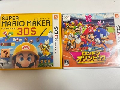 3DS Super Mario Maker / Mario & Sonic at the London 2012 Olympic Games