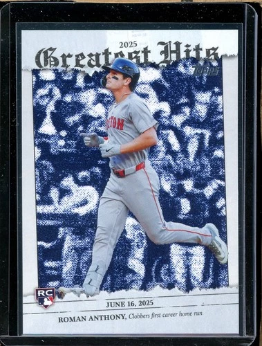 2026 Topps Series 1 - Roman Anthony - Rookie Greatest Hits - Red Sox RC #GH-26