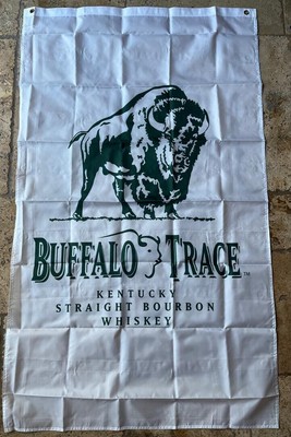 Buffalo Trace Kentucky Straight Bourbon Whiskey Vertical Flag 3x5 ft Bar Mancave