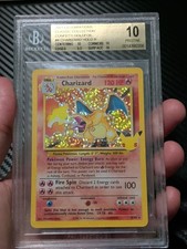 Charizard 4/102 Celebrations: Classic Collection Holo Beckett BGS 10