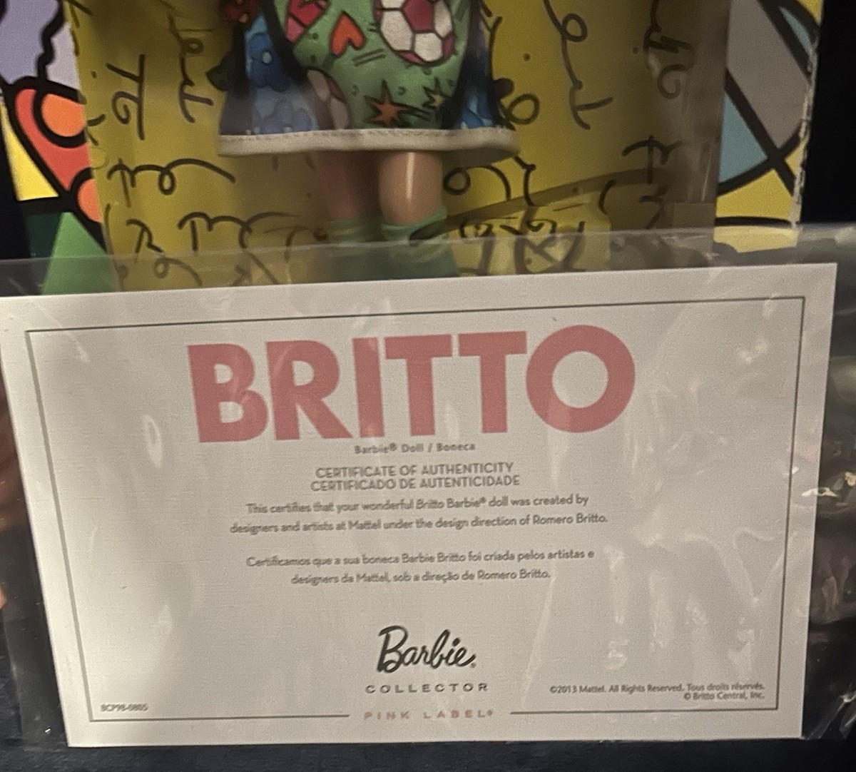 SIGNED~ Barbie Britto~14' Special Edition~Pink Label~BCP98 | eBay