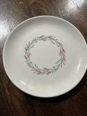 Fortune Brand China Bread Plate Vine Wreath