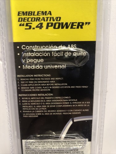 Bully TT-103 5.4 Power Emblem NEW UNOPENED 9.5 x 2.3 x 0.5” - Bild 6 von 8