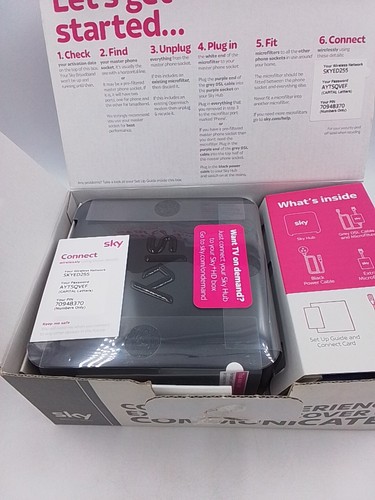 Sky Broadband Hub SR102-Z SKY HUB NUOVO SIGILLATO - Foto 5 di 8