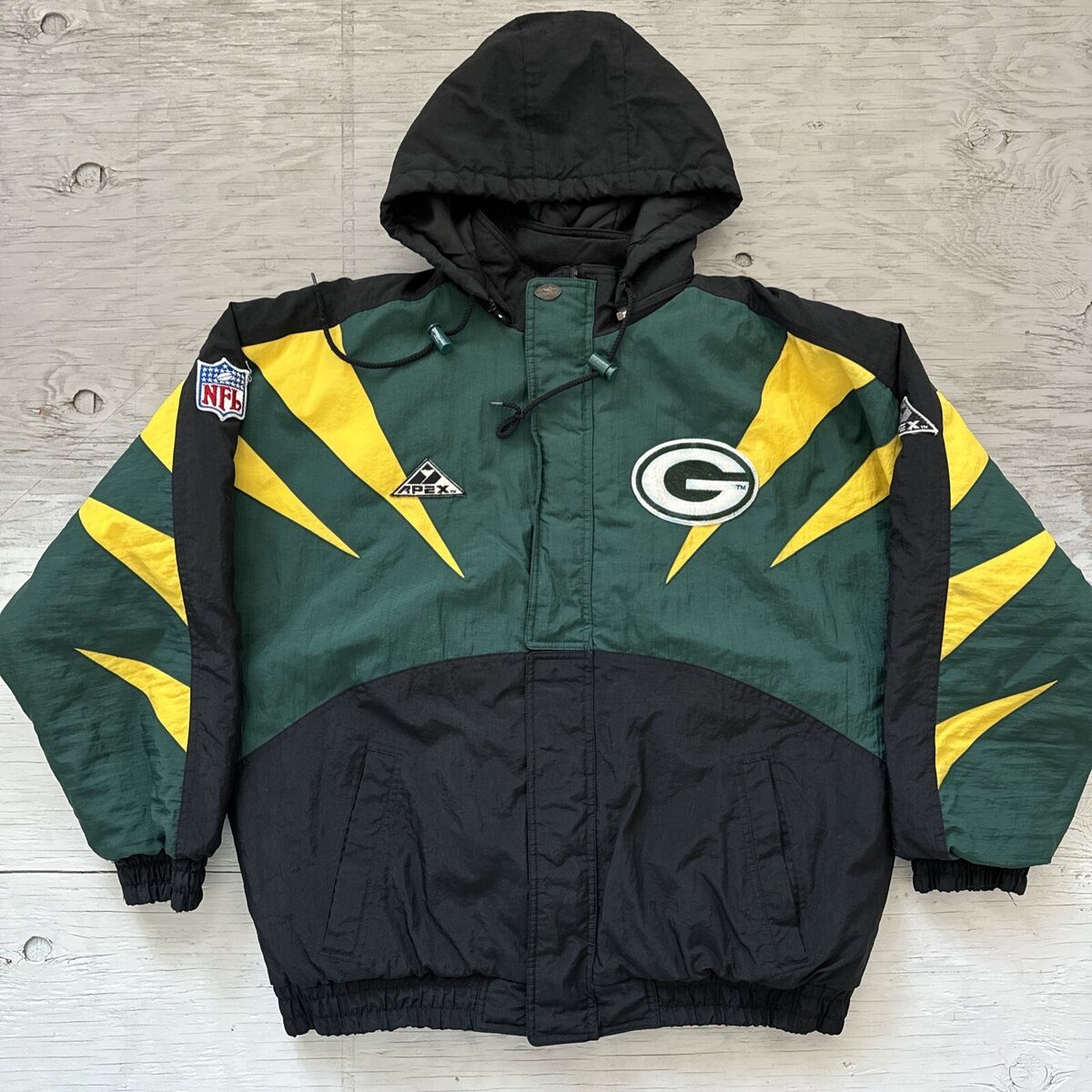 Vintage 90s NFL Pro Line APEX Green Bay Packers Shark Tooth Vintage 90s NFL Pro Line APEX Green Bay Packers Shark Tooth