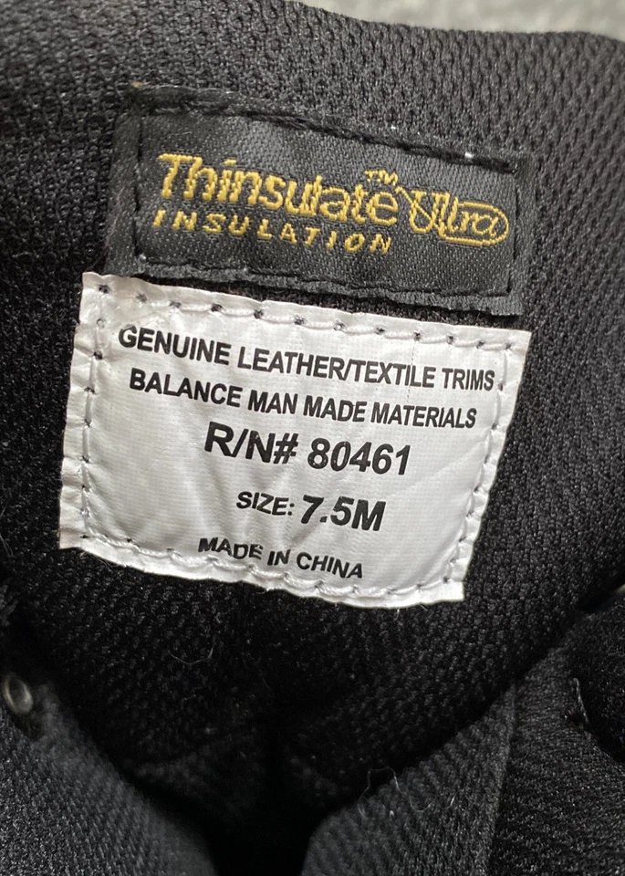 Guide Gear MENS Brown Camo Leather Lace Up Thinsulate Ultra Hunting Boots 7.5 - Image 4 of 4