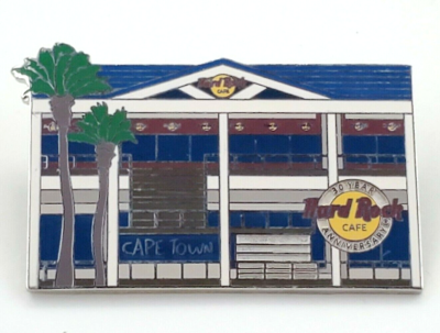 ハードロックカフェ(Hard Rock Cafe)ケープタウンスタッフピン Hard Rock Cafe Pin CAPE TOWN 30 Year Anniversary 2001 Timeline