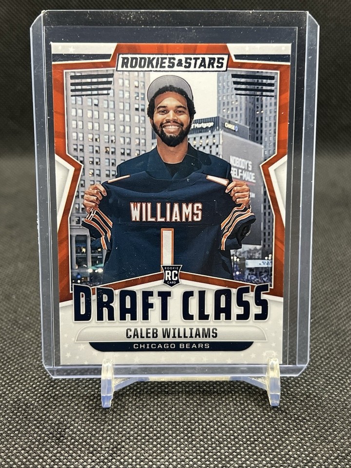 2024 Panini Rookies & Stars Caleb Williams rookie card DCCWS Draft
