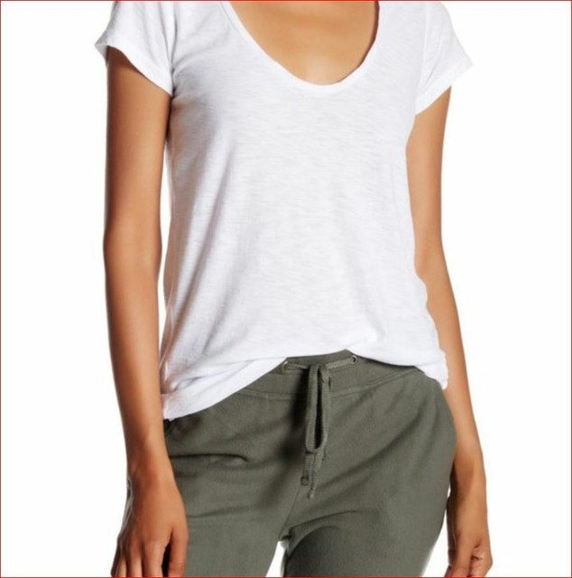 james perse white t shirt