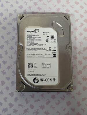 Seagate 250GB Desktop Hard Drive 3.5'' SATA 7200RPM ST250DM000 YVMKX FULLY TESTED