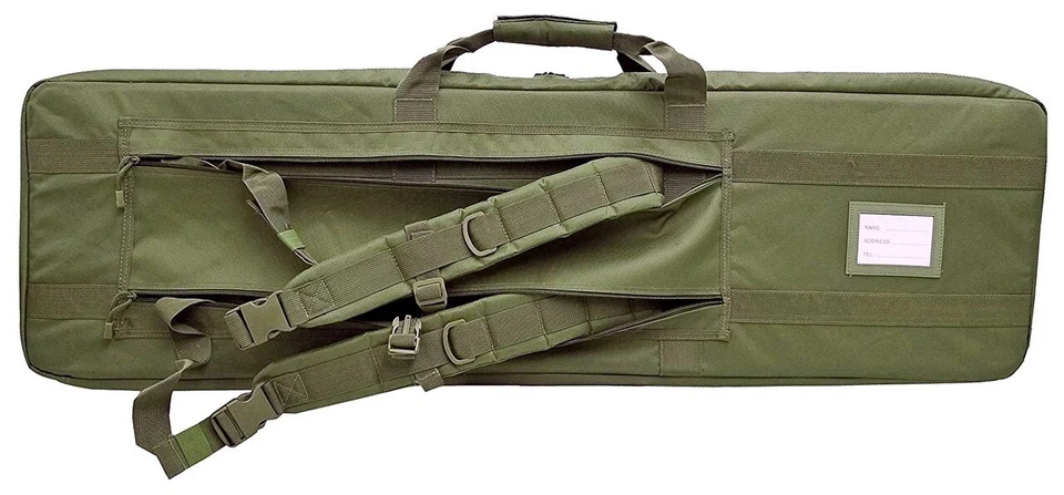 New Explorer Large 42" Soft Carry Case W/ Shooting Mat, Olive Drab *mocinc.1982* - Image 2 of 4