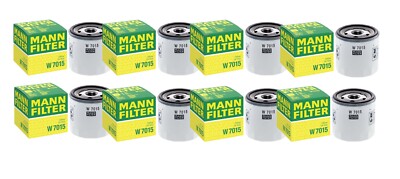 Mann Set of 8 Engine Oil Filters for Ford Jaguar Land Rover Lincoln Mercury