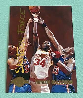 1994-95 Skybox - Skytech Force Hakeem Olajuwon #SF19