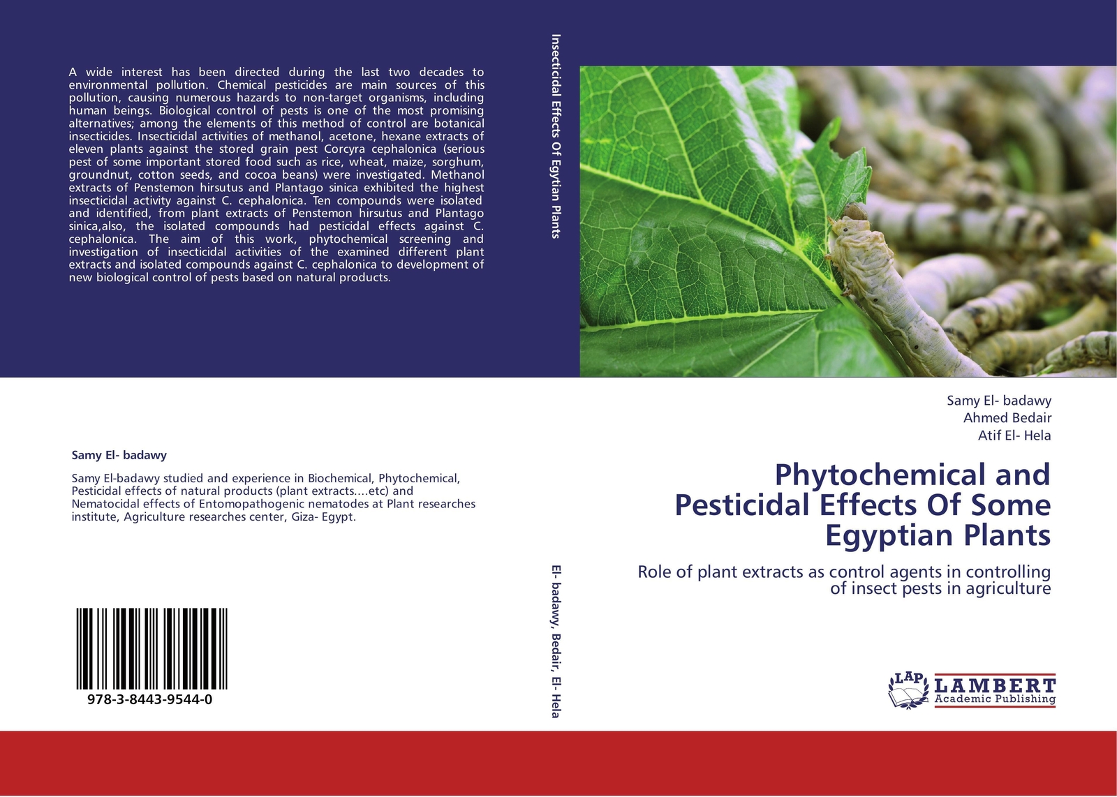 Thumbnail - Samy El- Badawy (u. A.) | Phytochemical And Pesticidal Effects Of