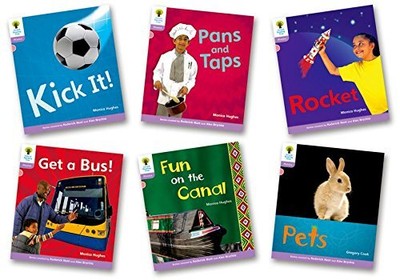 STAGE 1+: FLOPPY'S PHONICS NON-FICTION: PACK OF 6 (OXFORD By Monica Hughes *NEW*