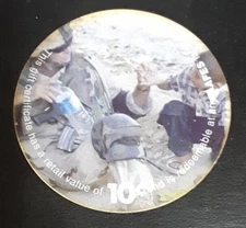 KL# M289    6K10    10 cents AAFES  Pogs from 2005 printing  Extra Fine