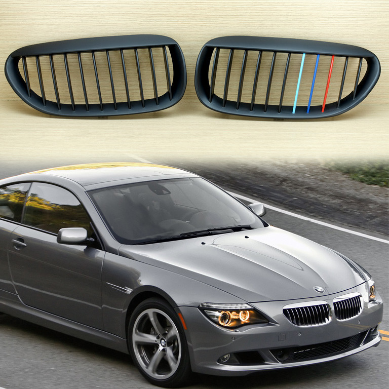 M-color Matte Black BMW E63 E64 LCI M6 Convertible coupe Front