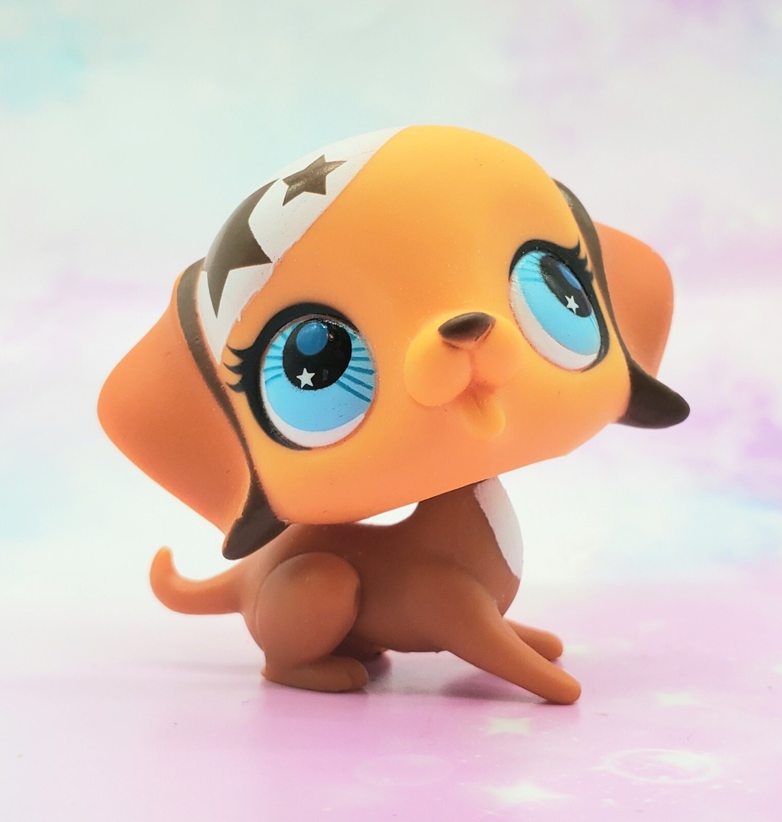Littlest Pet Shop Authentique - Lot De 2 : Beagle #2413 Et Bébé Chat #2414 - État Correct