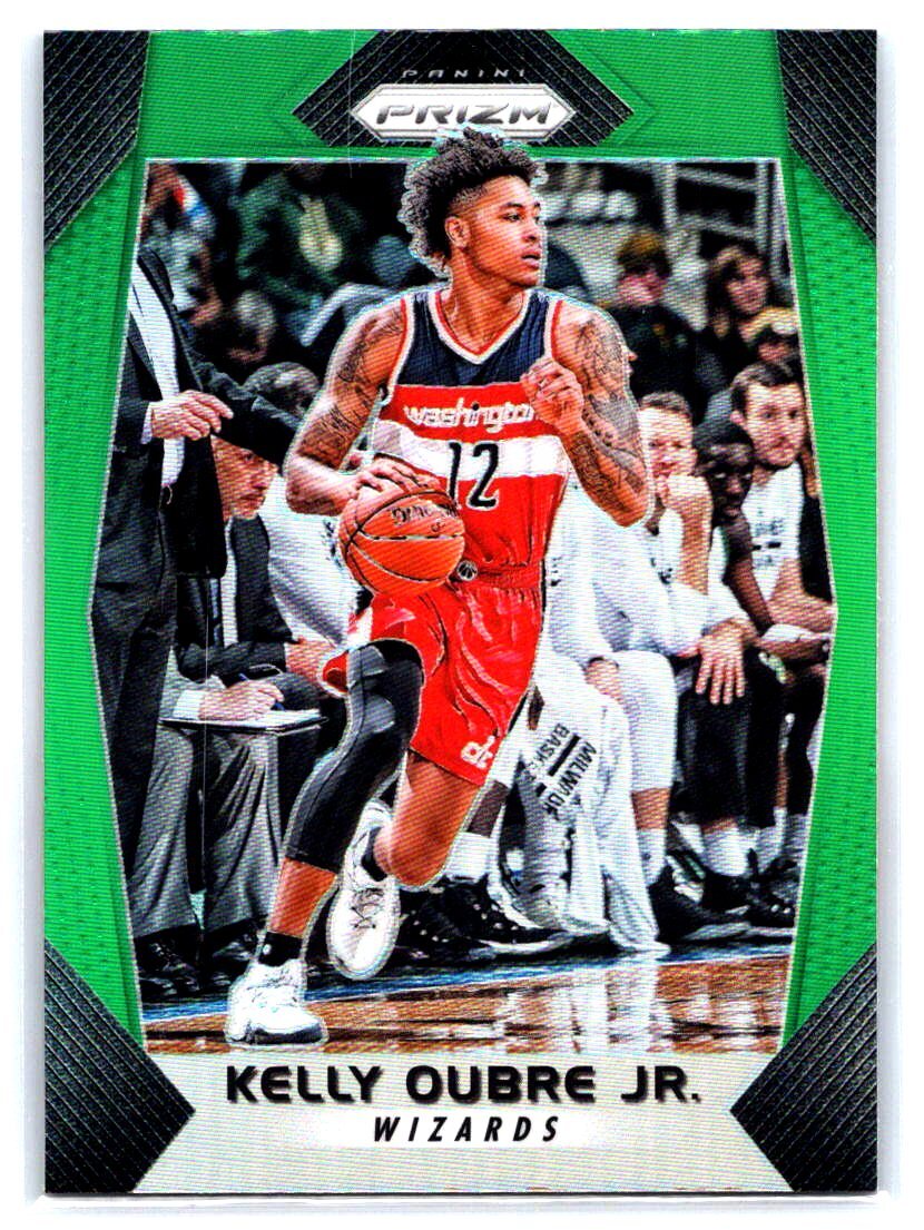 2017-18 Panini Prizm #136 Kelly Oubre Jr. Prizms Green