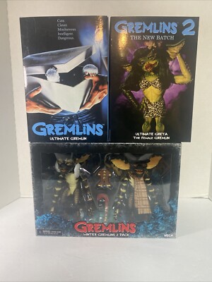Neca Gremlins Lot - Winter 2 Pack, Ultimate Gremlin & Ultimate Greta