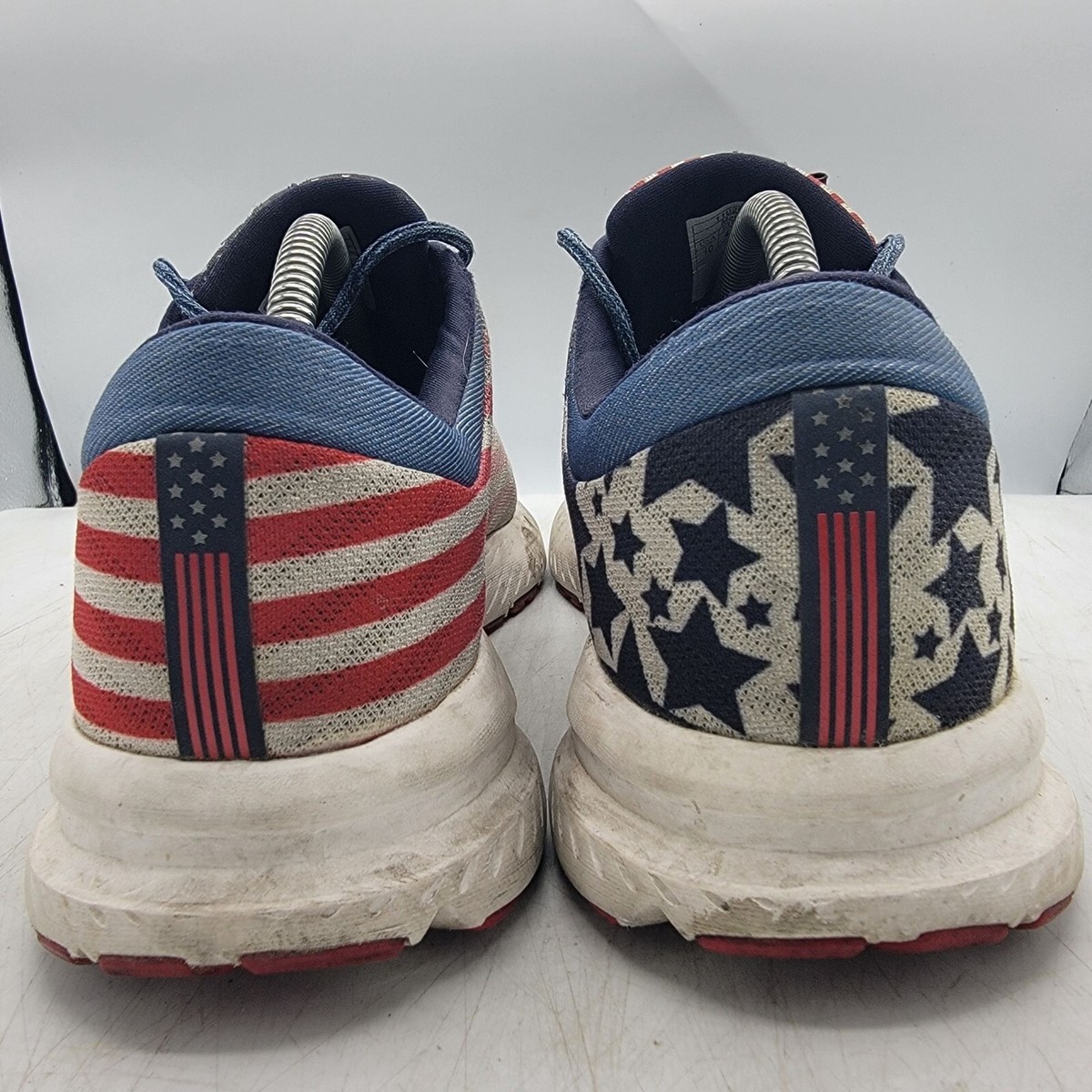Brooks Launch 6 Running Shoes Sz 12.5 Red White Blue Old Glory Brooks Launch 6 Old Glory Mens 10 White Red Blue Running  main image 3