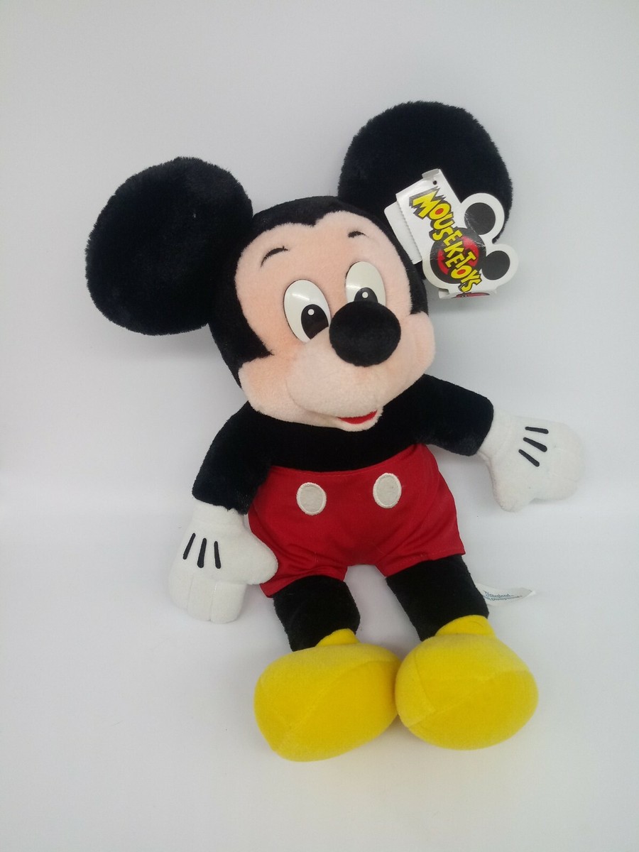 1996 Mouseketoys Mickey Mouse Plush With Tags Disneyland Walt