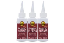 Fusion Fabric Glue, 2 Fl Oz - 3 Pack, Clear