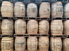 Oak Whiskey Barrel (185 litres) Wooden (delivery available)