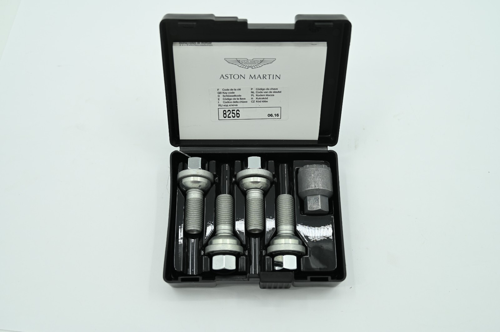 Genuine OEM Aston Martin Locking Wheel Bolt Set P/N HY53-17A147-AA