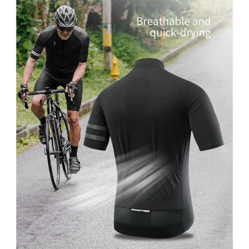 WOSAWE Radsport Trikot Team Fahrrad Trikot Radfahren Kleidung Rennrad Gel kurzes - Bild 17 von 23
