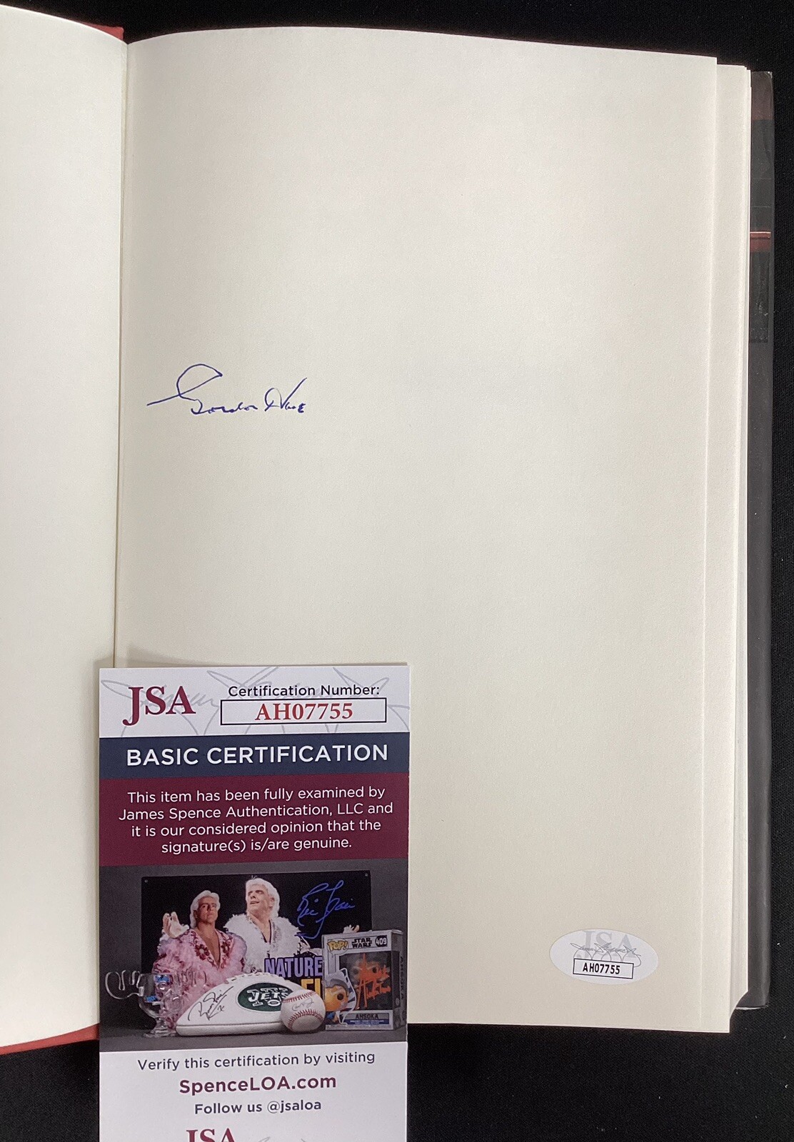 Gordie Howe Autographed Signed Book Mr. Hockey Hcb Hockey Red Wings Whalers Auto HOF JSA 