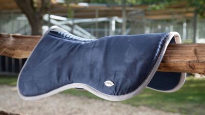 LeMieux Wither Relief Memory Foam Half Pad - Navy