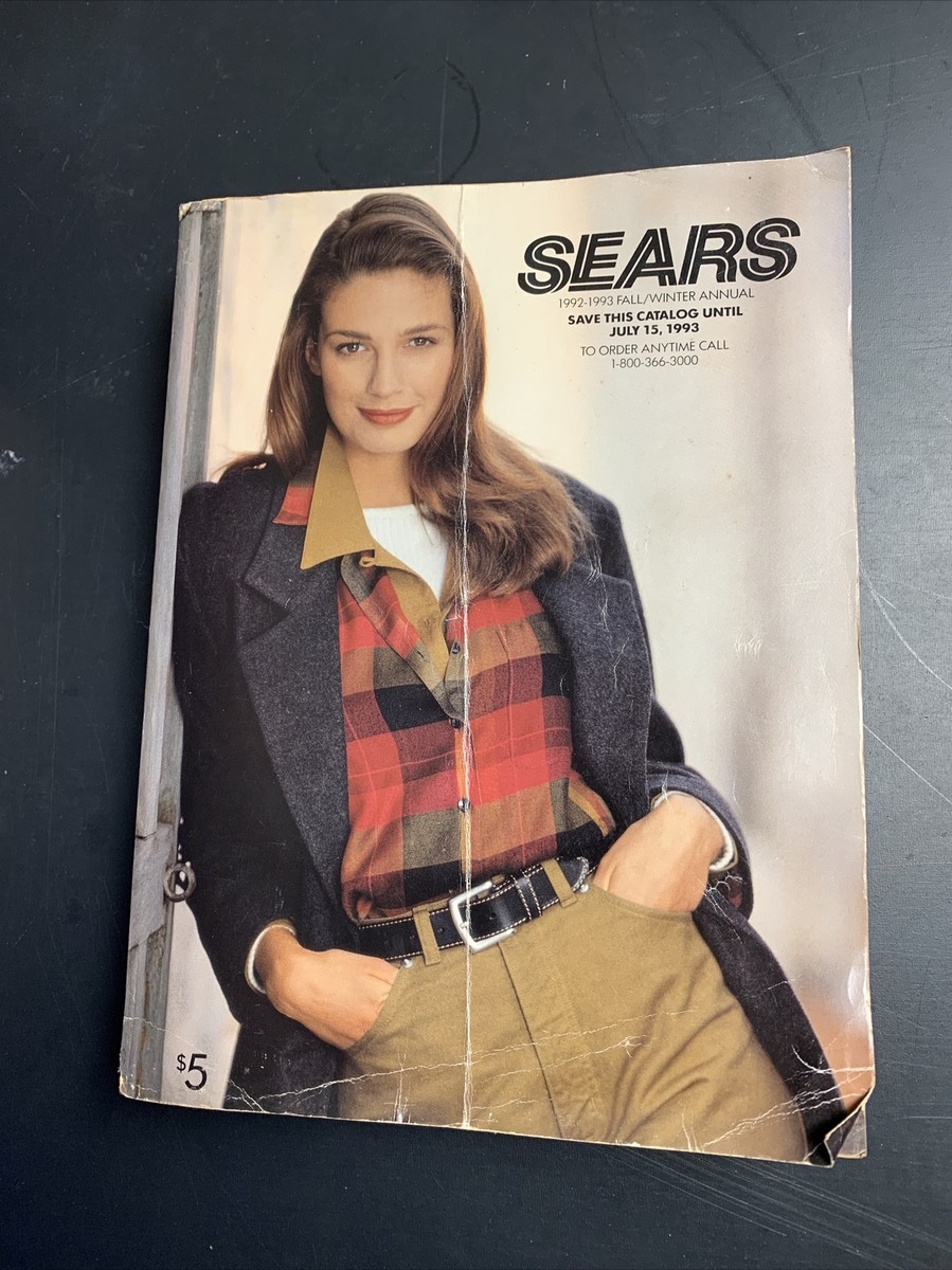Lot of 2 Vintage Sears Catalogs - 1993 Spring/Summer & 1992