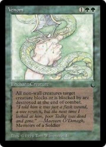 1x Venom - LP - The Dark - SPARROW MAGIC - mtg -