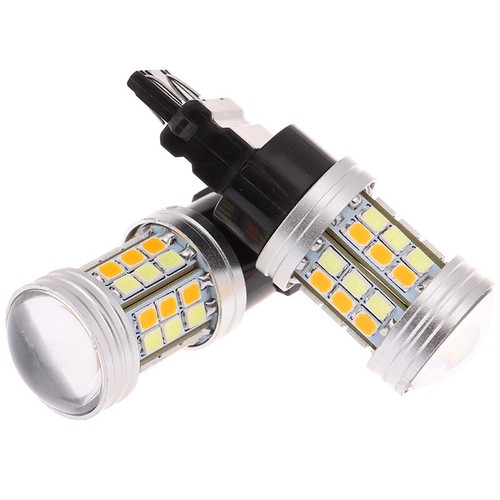 2Pcs 3157 LED Amber White Rear Turn Signal Parking High Power Light Bulbs:0Y _yi - Picture 10 of 12