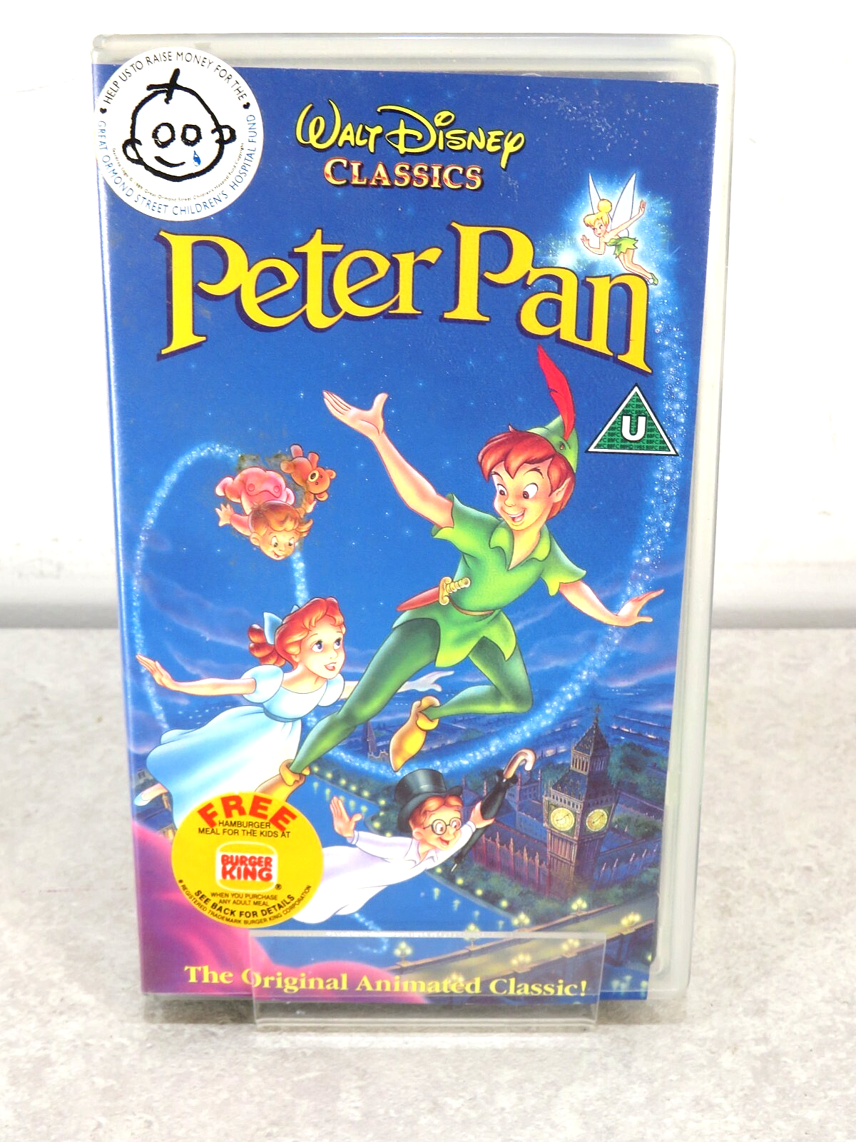 Walt Disney Classics The Original Animated Peter Pan VHS