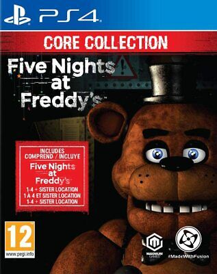 FNAF Five Nights At Freddys 1-4 + Sister Location Game Sony PS4 XBOX One  Switch