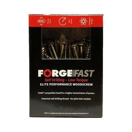 QUALITY Elite Low Torque Multi Purpose Torx Head Wood Screws