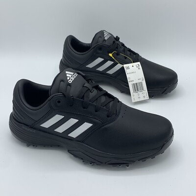 Adidas 360 Bounce II Spiked Golf Shoes Mens Size 8 Black EF5574