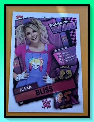 2021 Topps Slam Attax Trading Cards - Women of WWE Singles
