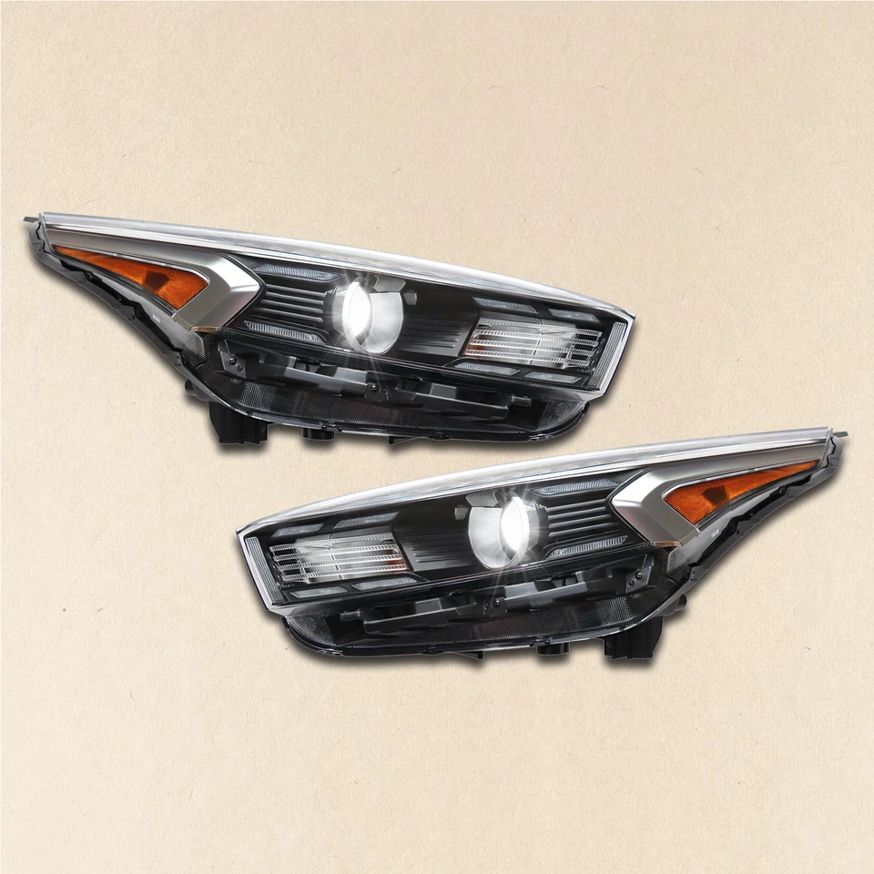 Faros LED para 2022 2023 Kia Forte Sedan Halogen con bombilla DRL izquierda derecha Foto 3 de 4