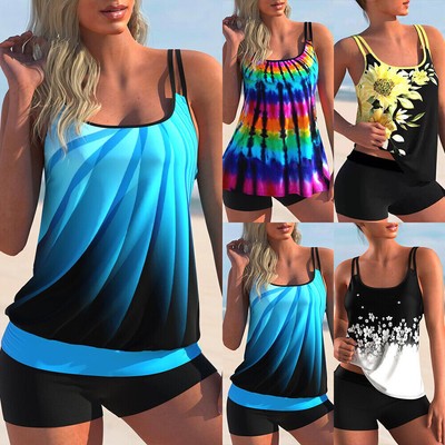 adidas tankini and short set