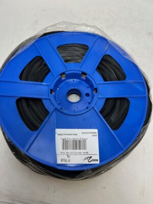 Make-2-fit P 7604 Screen Retainer Spline, 0.250 In D, 250 Ft L, Vinyl, Black rnd