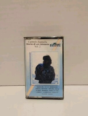 Cassette Tape - Carmelo Zappulla Storia di un cantante Vol 2 Italy Sealed Rare 