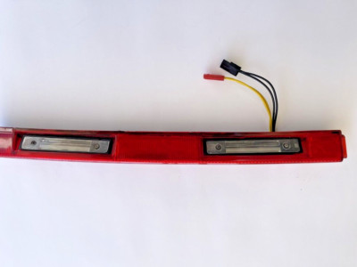 ALFA ROMEO SPIDER S4 License plate tail light bar 1991 to 1994 OEM ORIGINAL